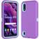 Galaxy A01 Case, Thybx [Drop Protection] Full Body Shock Dust Absorbing Grip Plastic Bumper TPU 3-Layers Durable Solid Phone Sturdy Hard Cases Cover for 5.7" Samsung Galaxy A01 [Purple]